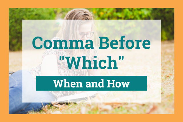 comma before which