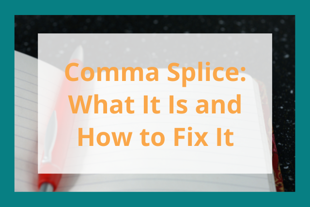 comma splice