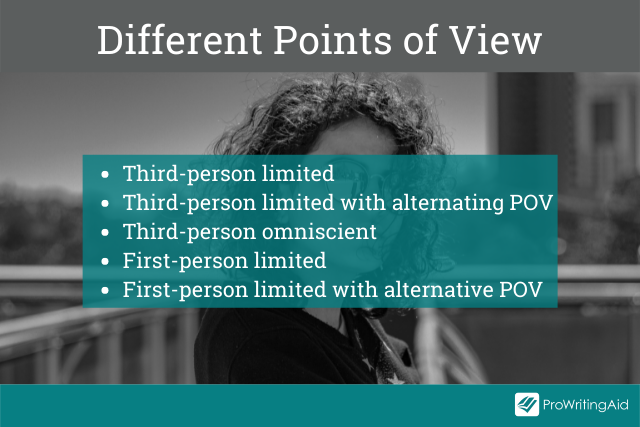 The different point of views for a romance novel