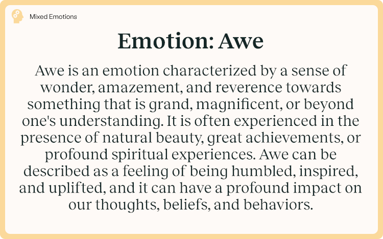 Emotion Awe