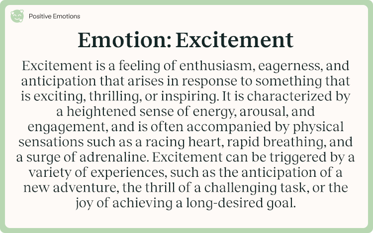 Emotion Excitement