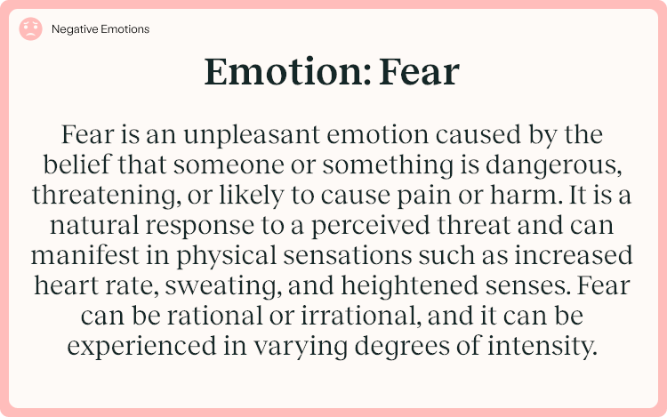 Emotion Fear