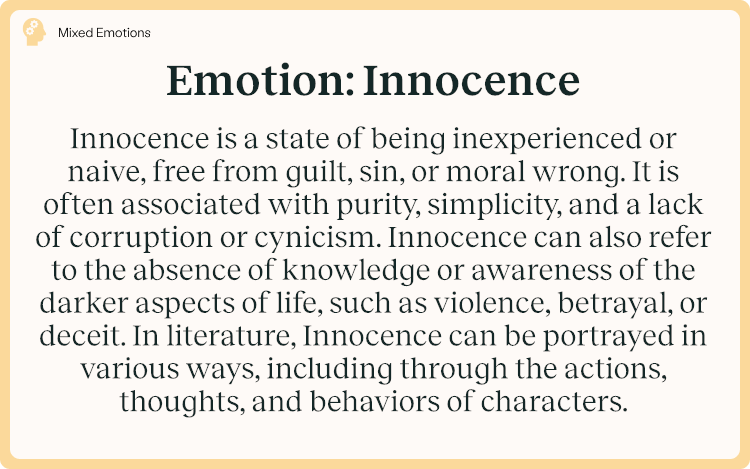 Emotion Innocence