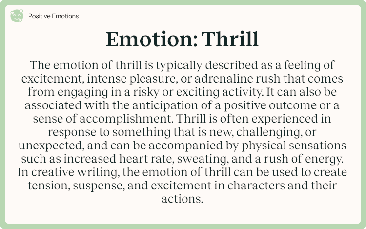 Emotion Thrill