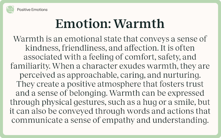 Emotion Warmth