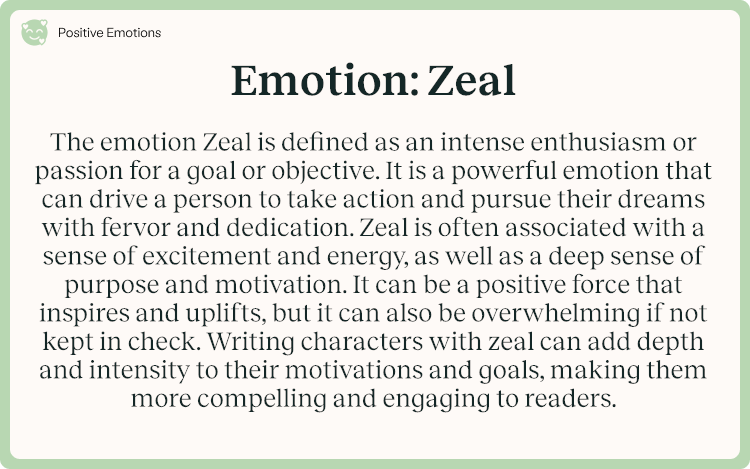 Emotion Zeal