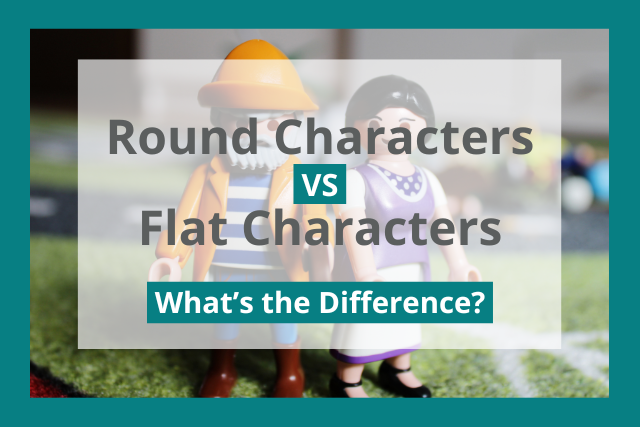 round vs flat character