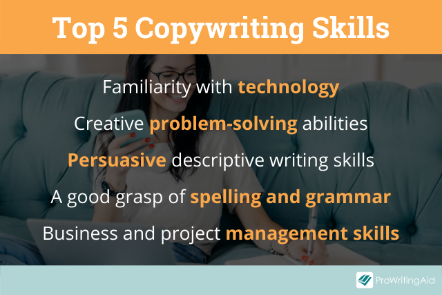 Top 5 copywriting skills